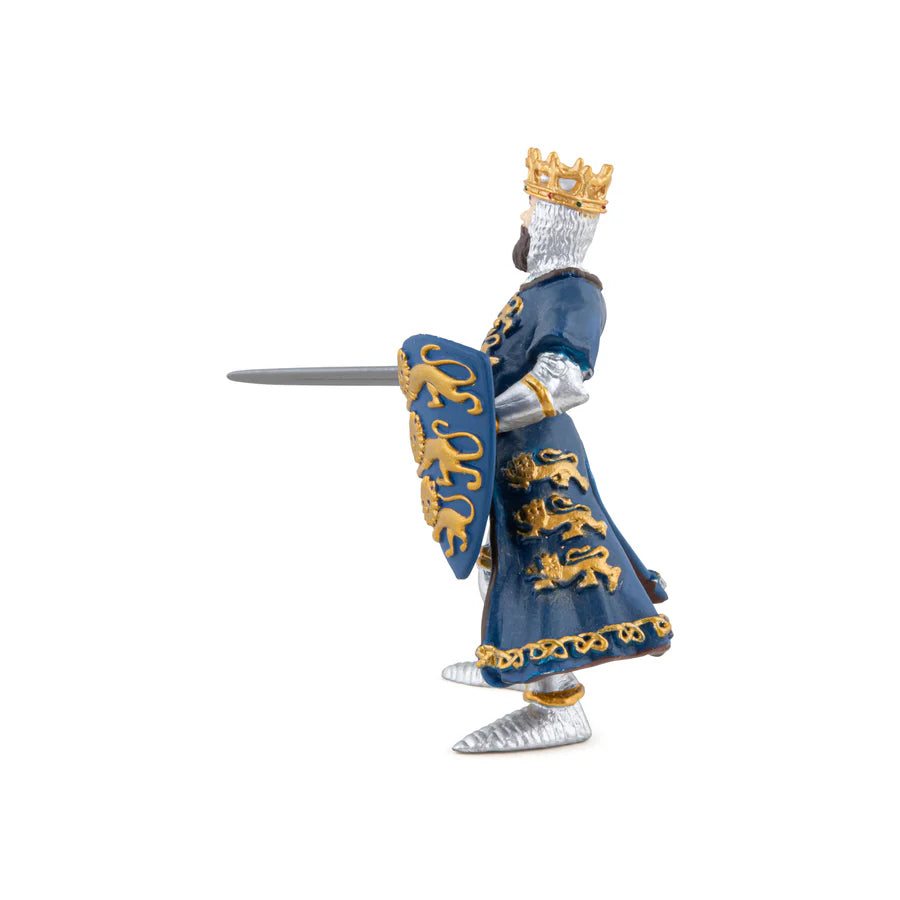Figurine roi Richard bleu