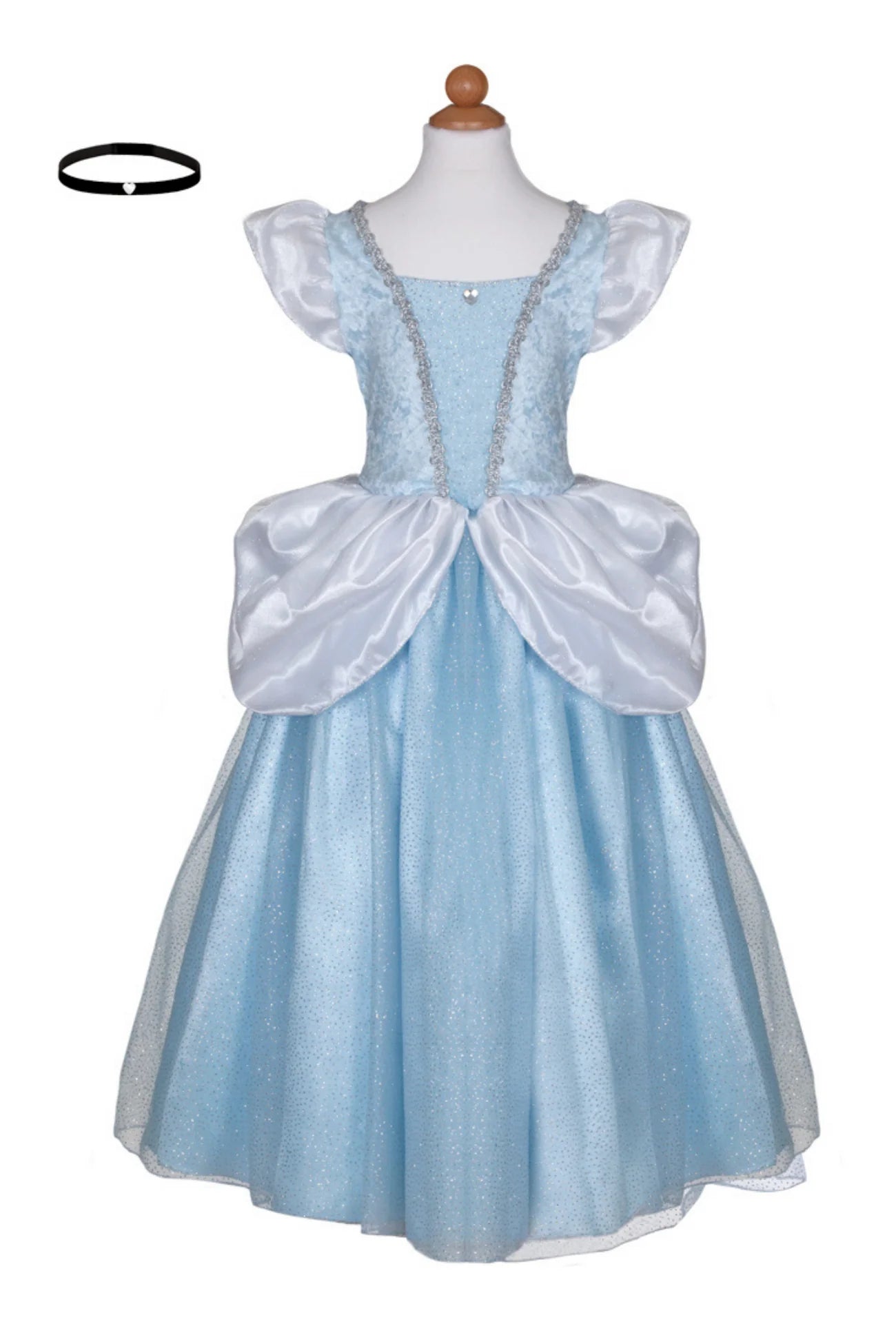 Robe de princesse bleue