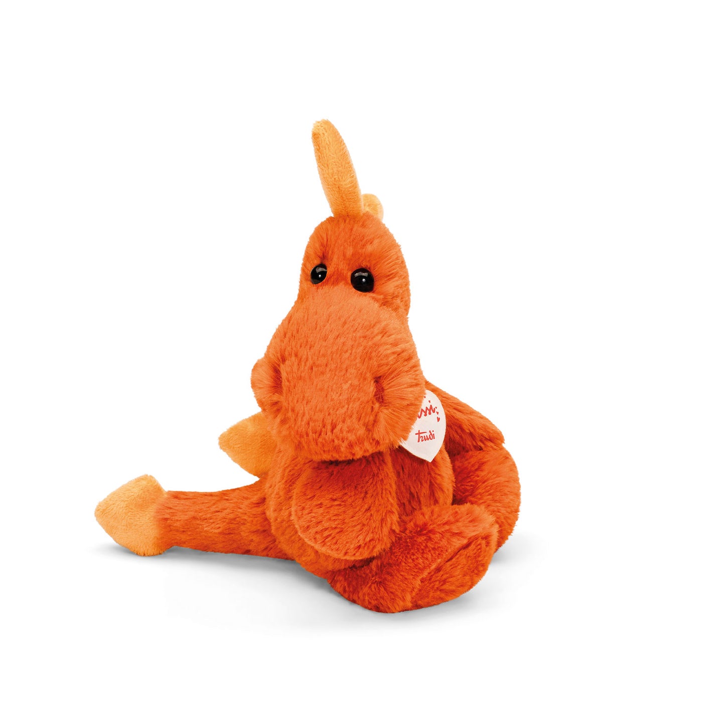 Peluche Dragon Orange ultra douce