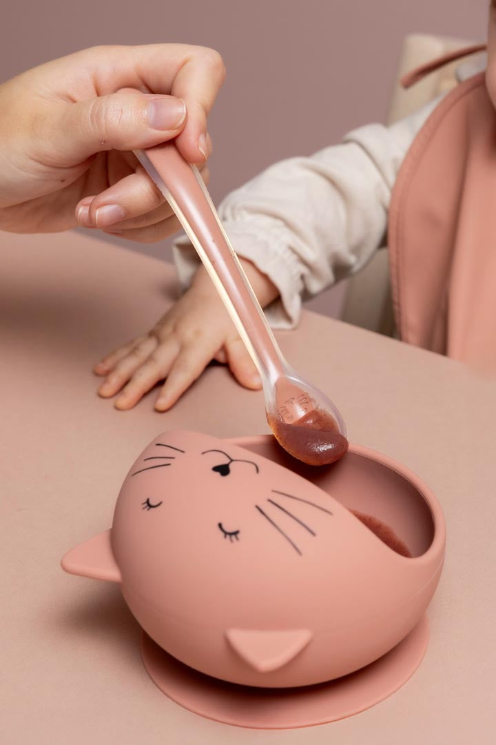Kit 3 cuillères en silicone - Animaux