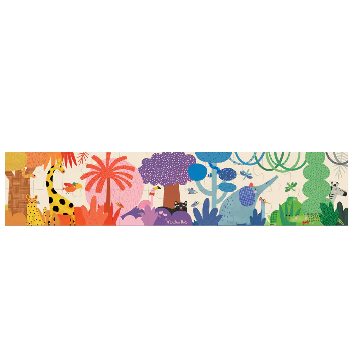 Puzzle La jungle arc-en-ciel (24 p)