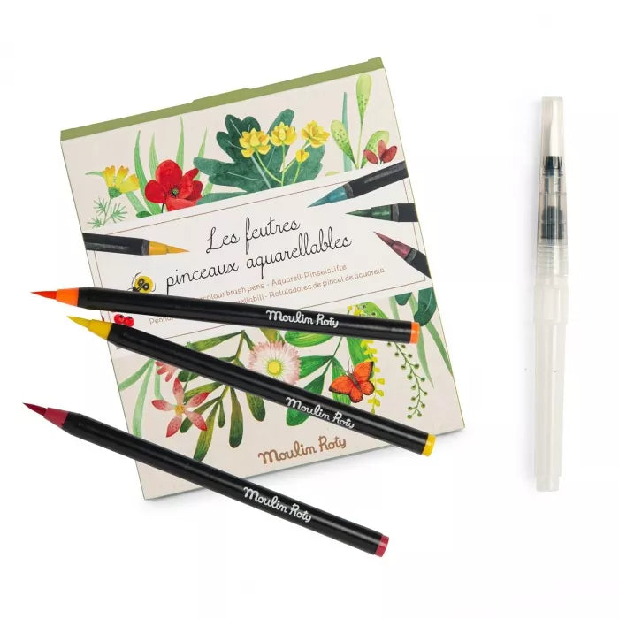 12 feutres aquarelle - Le jardin du moulin