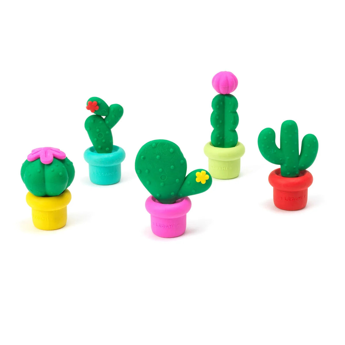 5 gommes cactus parfumées