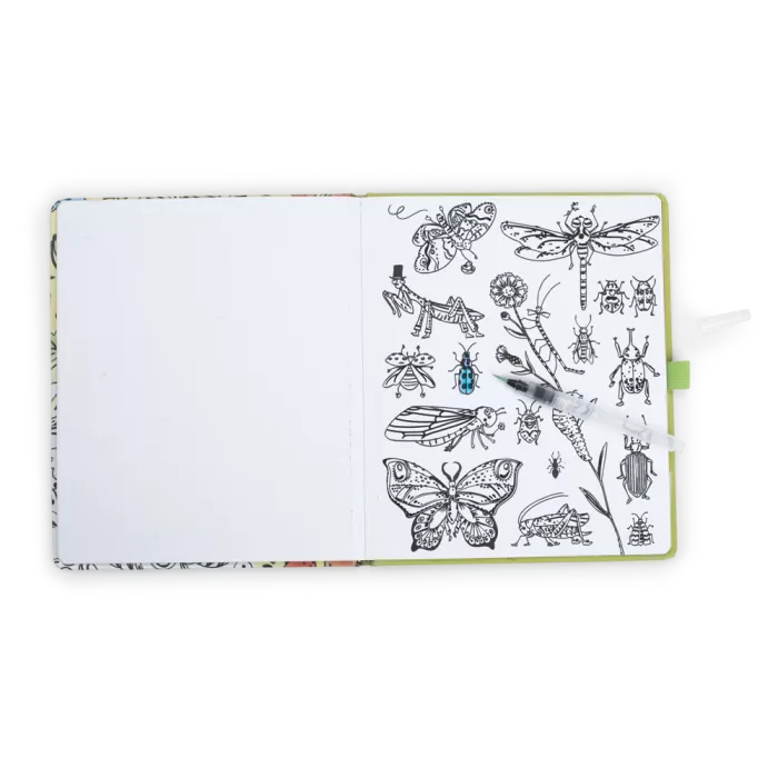 Cahier coloriage aquarelle magique