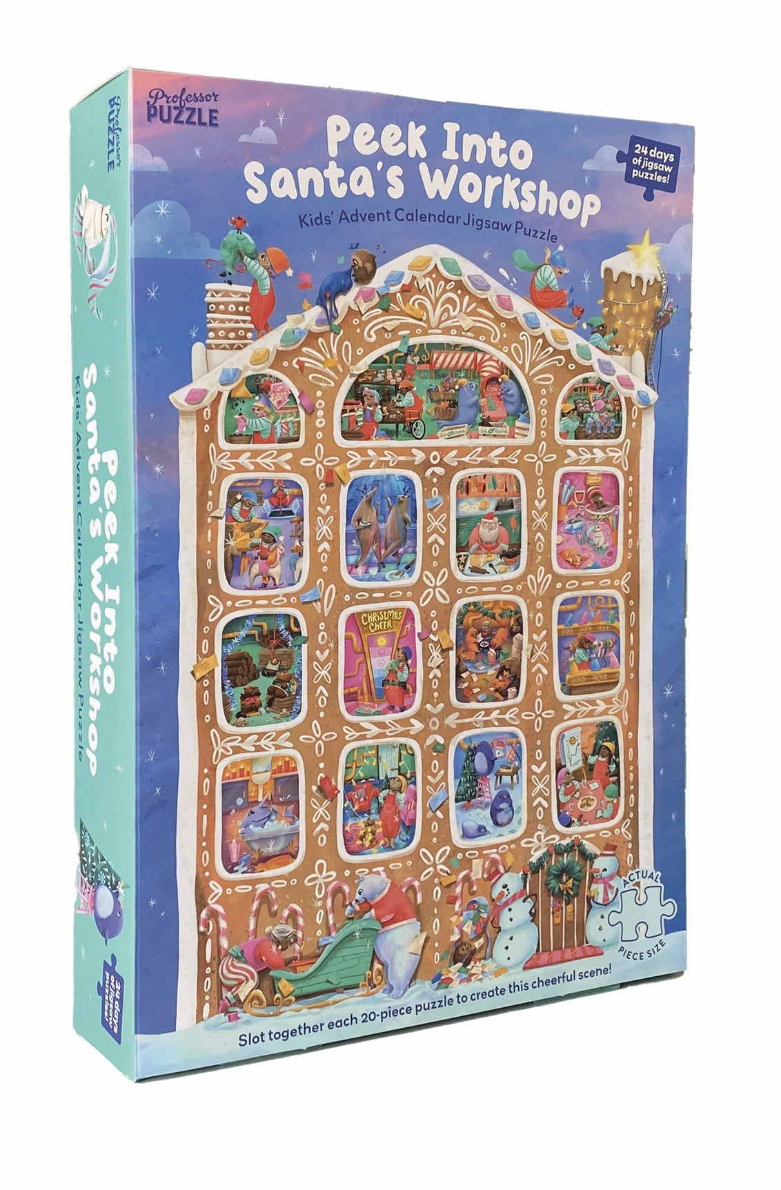 Calendrier de l'Avent Puzzle - L'Atelier du Père Noël