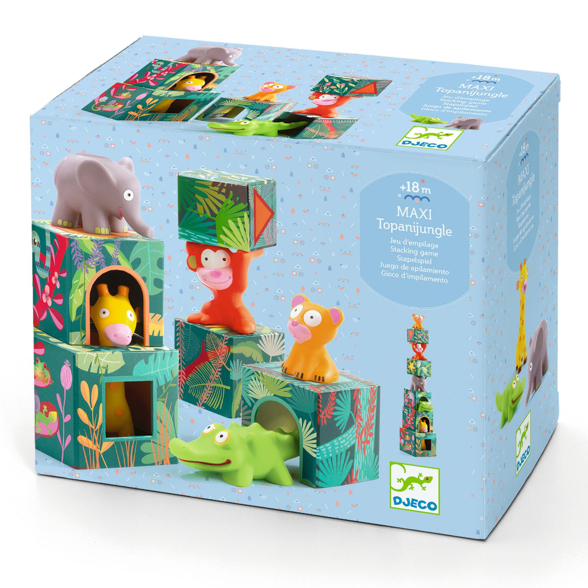 Jeu d'empilage Maxi Topanijungle