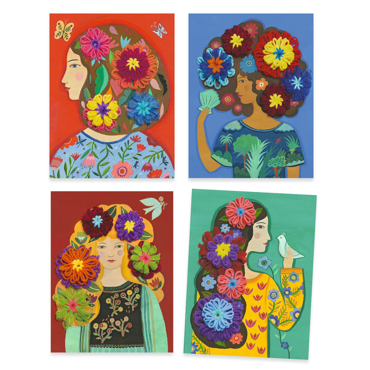 Coffret Tissage de fleurs - 7-12 ans