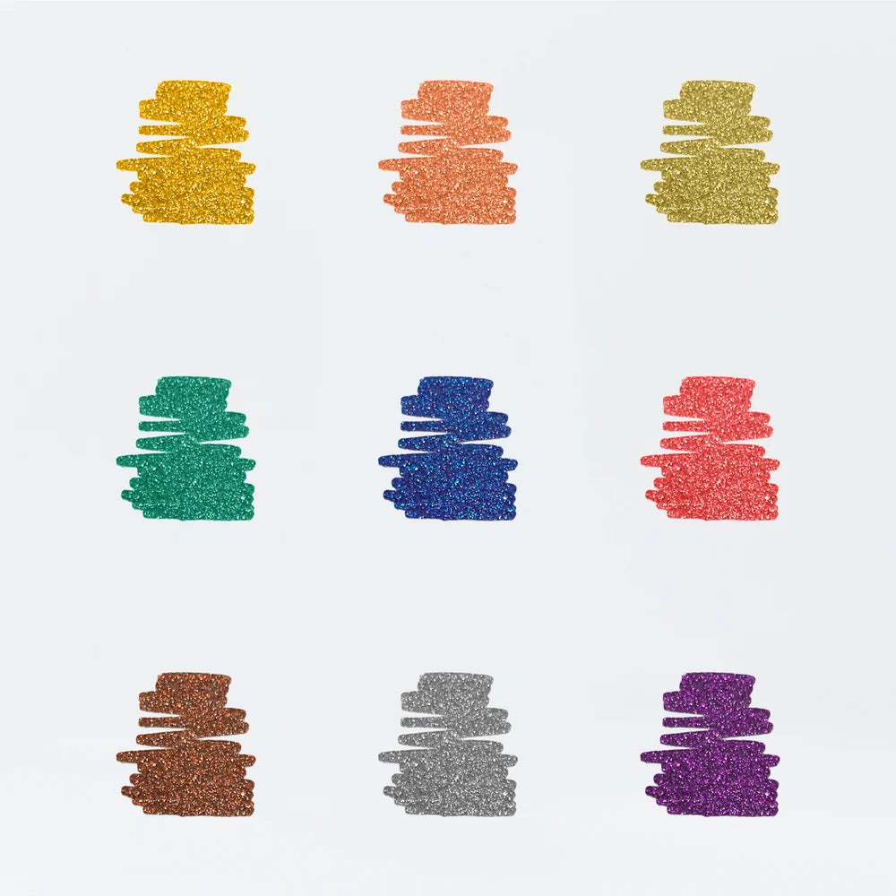 9 FEUTRES GLITTER