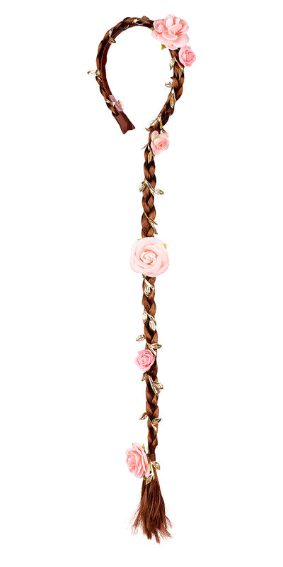 Tresse serre tête Taylor brune