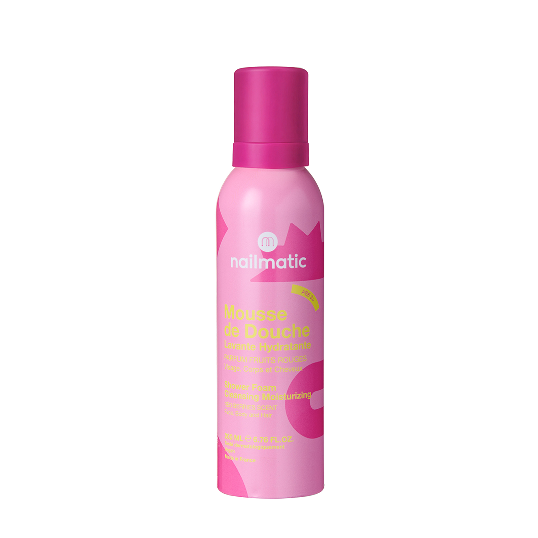 Mousse de douche - Corps visage & cheveux