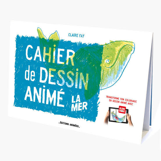 Cahier de dessin animé - La Mer
