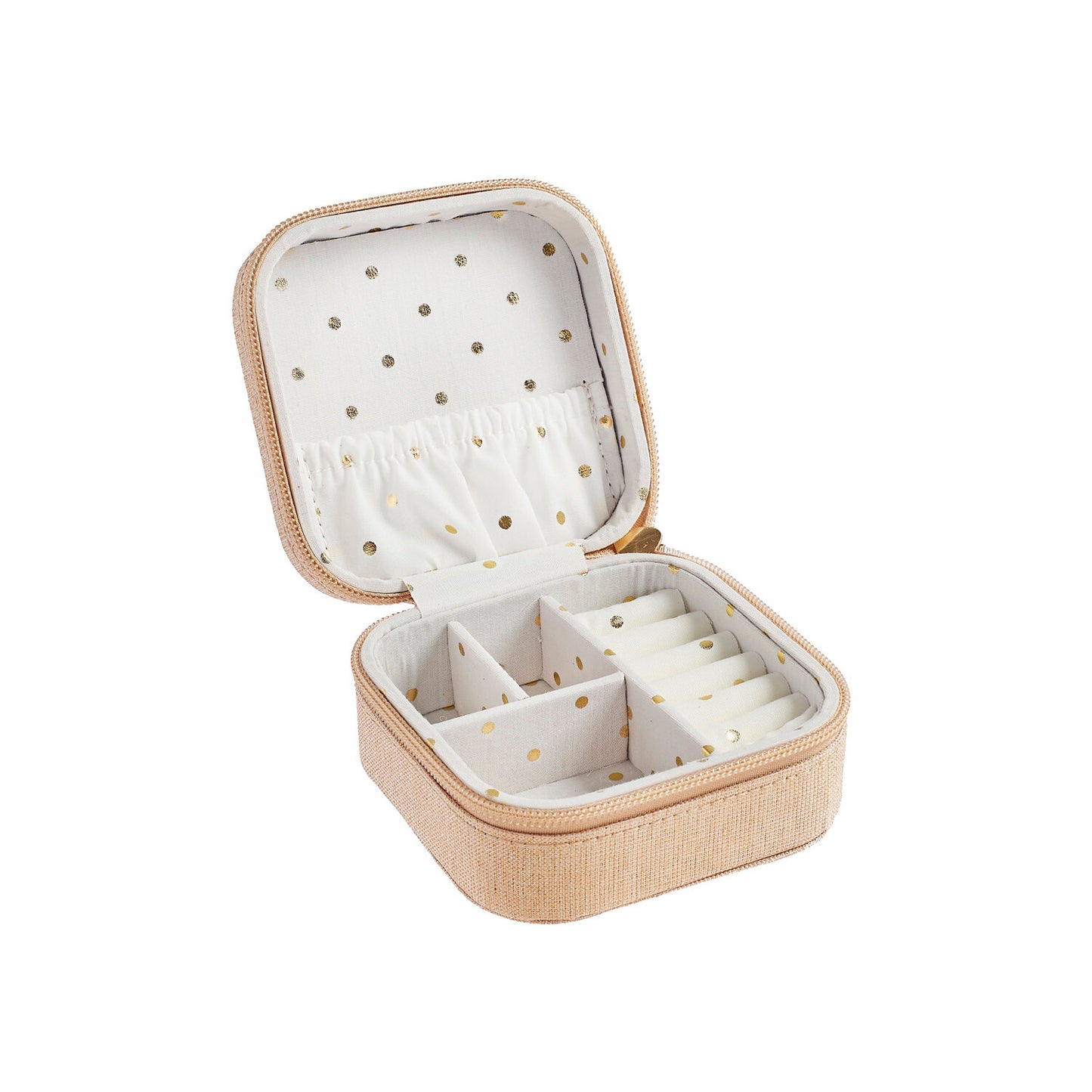 Boîte à bijoux carrée étoiles