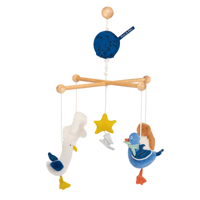 Mobile musical croisillon Puce & Pilou
