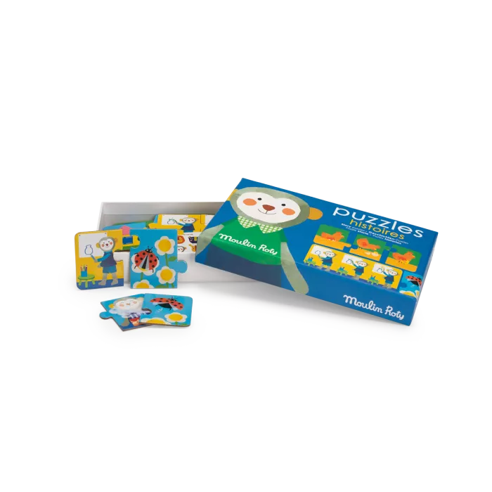 10 Puzzles histoires