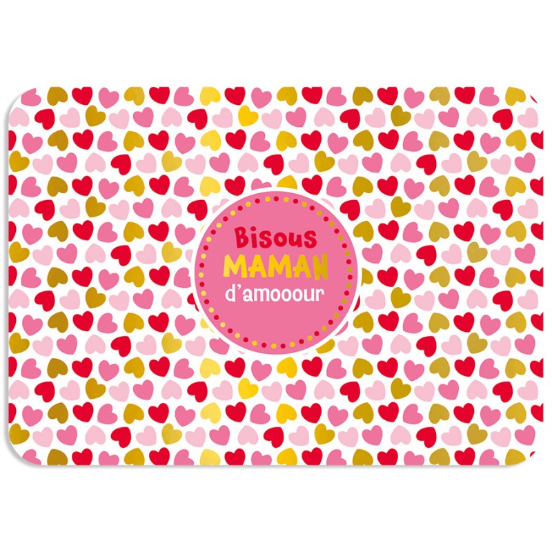 Carte postale rose