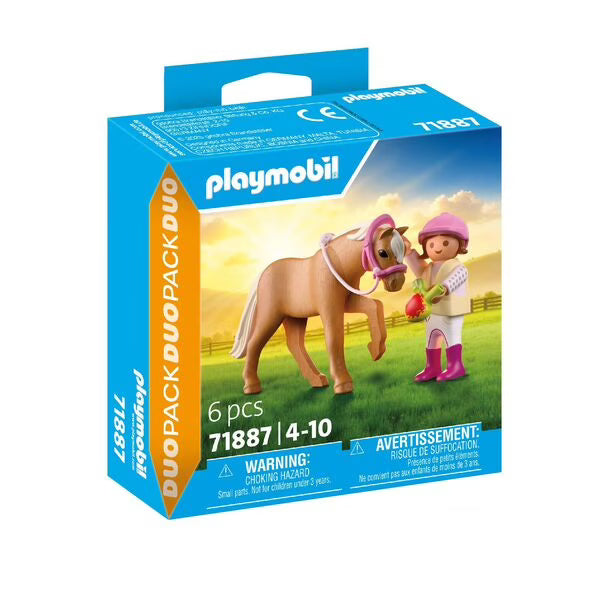 Playmobil 71887 Poney et fillette
