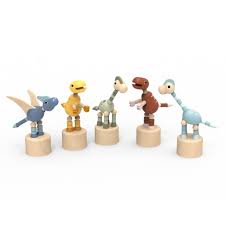 Marionnettes à pousser dinosaures Speedy Monkey