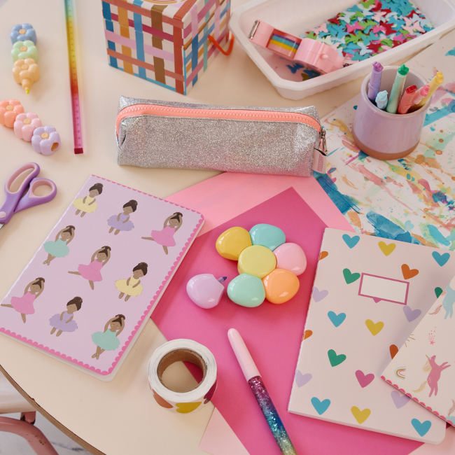 Règle barre multicolore