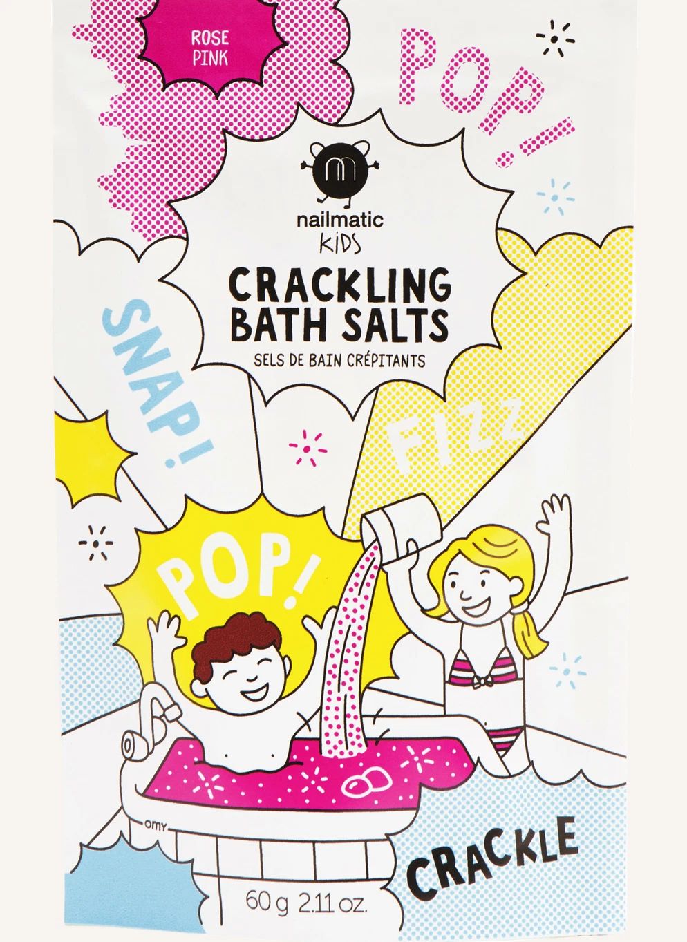Sels de bain crépitants