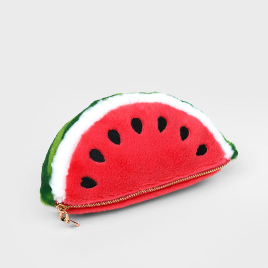 Peluche trousse pastèque