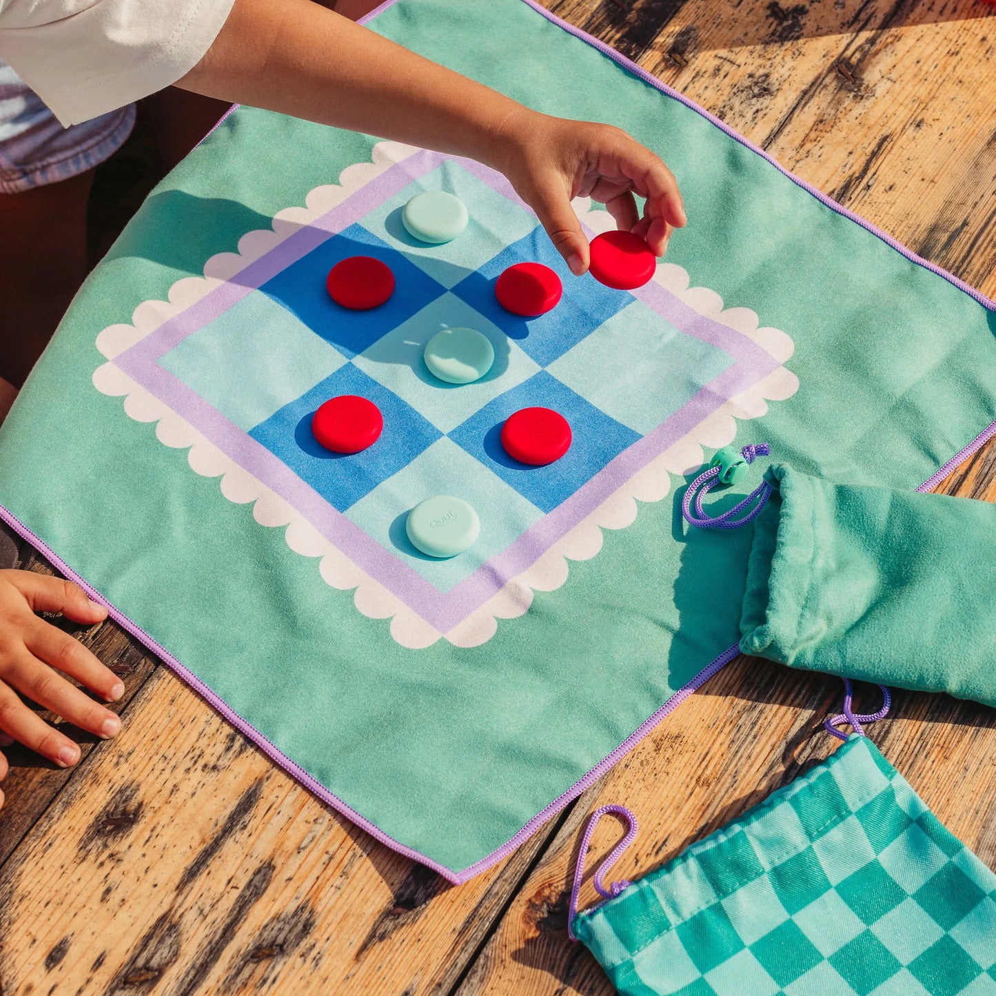 Jeu de voyage 2 en 1 résistant à l'eau