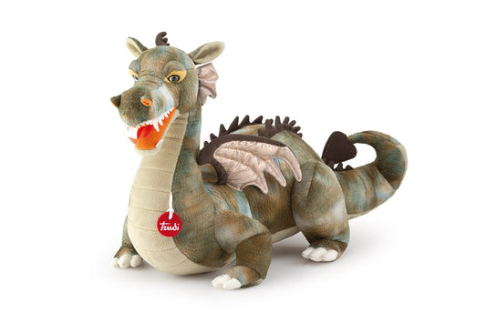 Peluche dragon vert