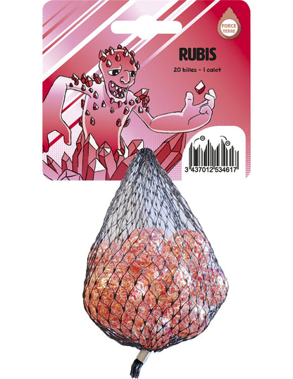 Billes de collection - sachet 20 billes + 1 calot