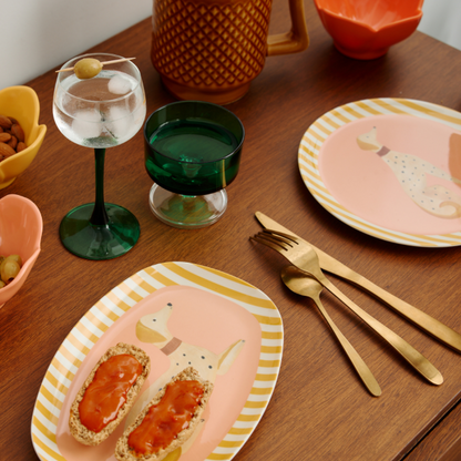 Assiette en mélaminé