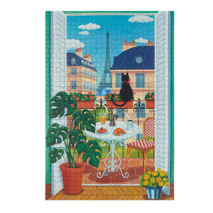 Puzzle 1 000 pièces - Breakfast in Paris