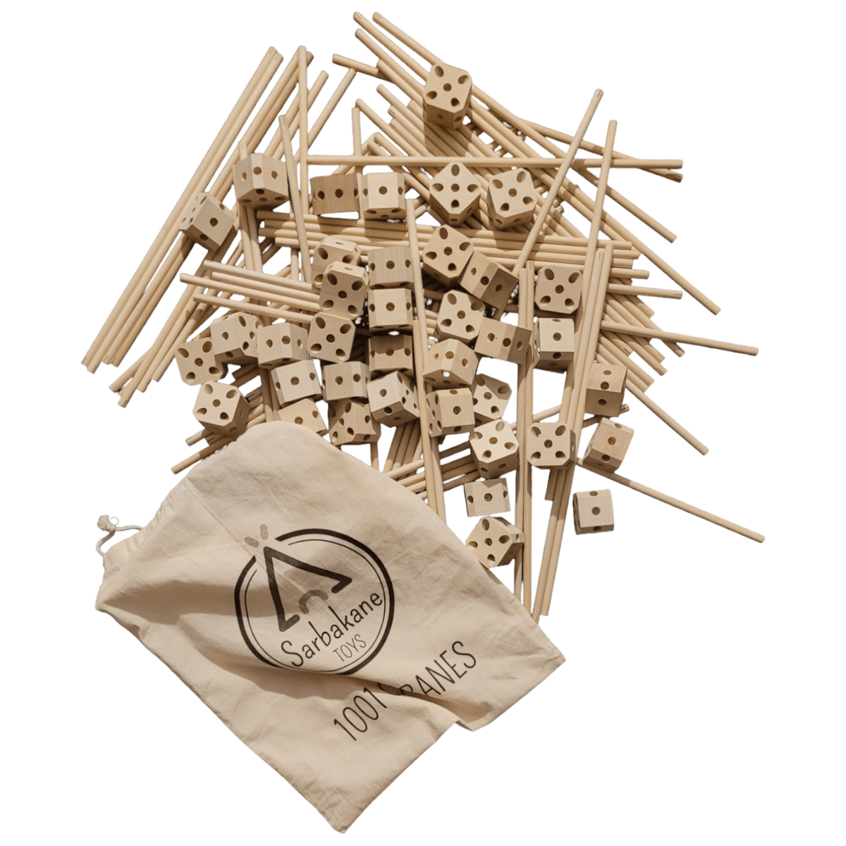 Kit cabane bois - Pack Castor (111 pièces)
