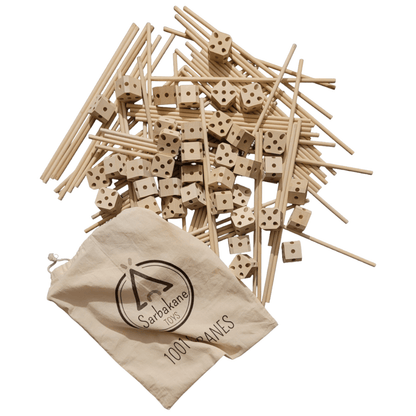 Kit cabane bois - Pack Castor (111 pièces)