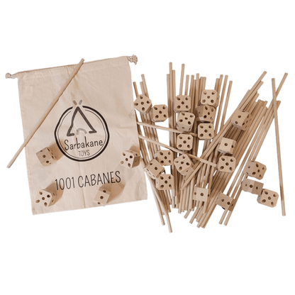 Kit cabane bois - Pack Ecureuil (72 pièces)