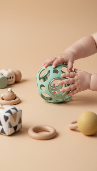 Balle sensorielle souple en silicone