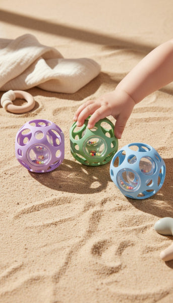 Balle sensorielle souple en silicone