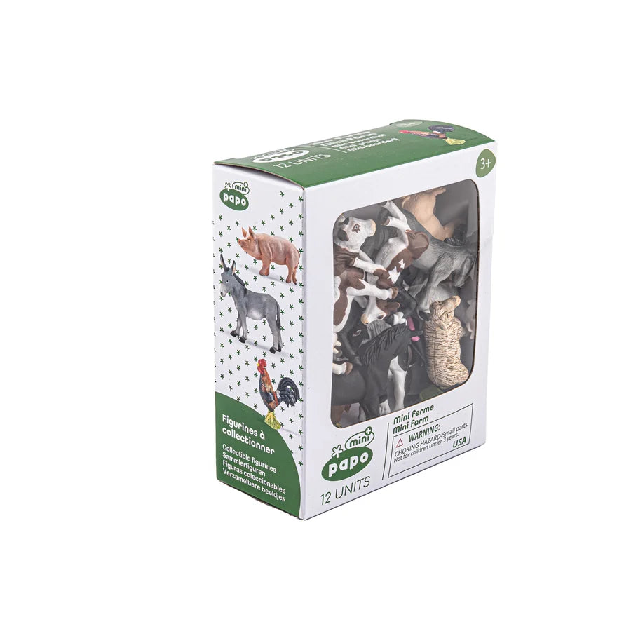 Papo Mini plus Ferme - 12 pcs