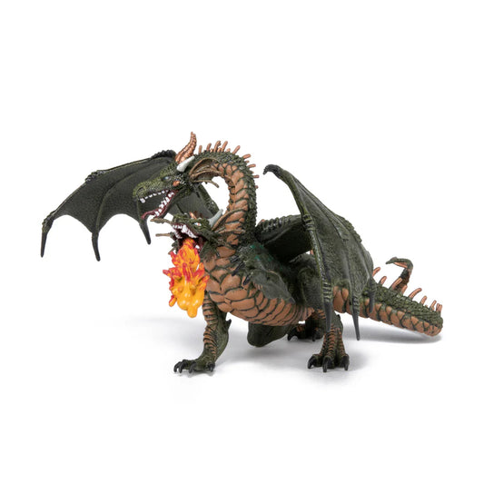 Figurine Papo dragon deux têtes