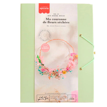 Ma couronne de fleurs sechées