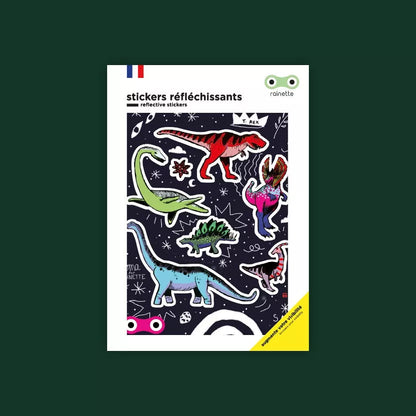 Stickers réfléchissants pour casque et vélo – Visibilité & sécurité, fabriqués en France