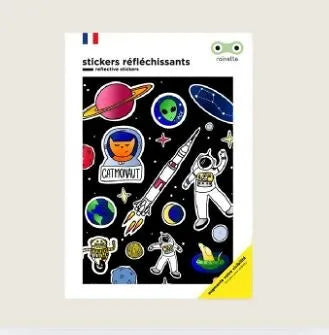 Stickers réfléchissants pour casque et vélo – Visibilité & sécurité, fabriqués en France