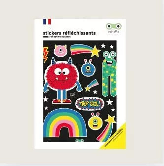 Stickers réfléchissants pour casque et vélo – Visibilité & sécurité, fabriqués en France