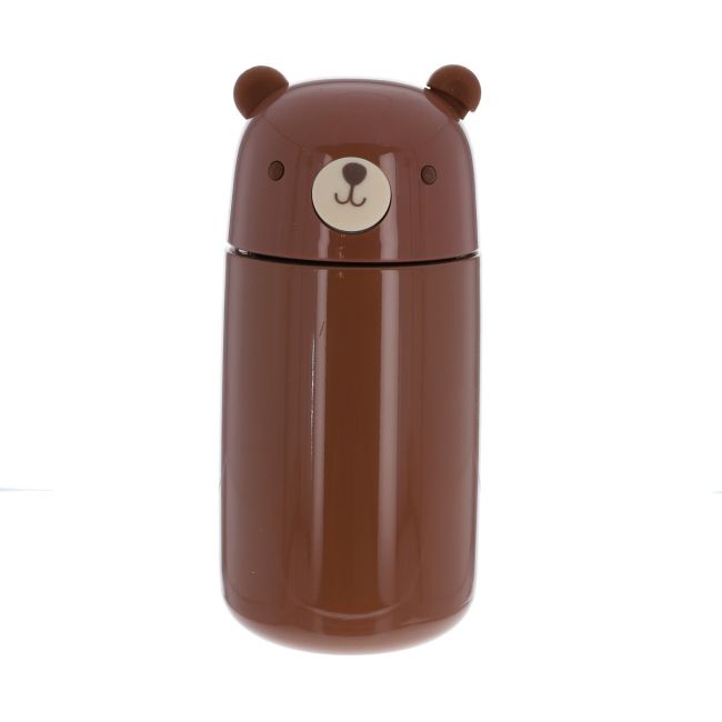 Gourde en métal animaux
