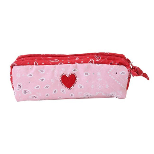 Trousse imprimée bandana rodéo disco
