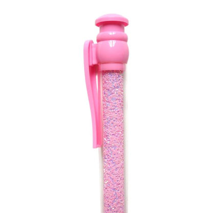 Stylo XL paillettes rose