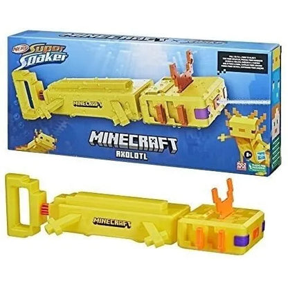 SUPER SOAKER - Canon à eau Minecraft Axolotl