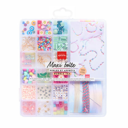Maxi boîte de perles et d'apprêts