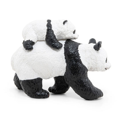 Figurine Papo Panda marchant et son bébé