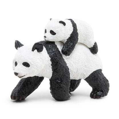 Figurine Papo Panda marchant et son bébé