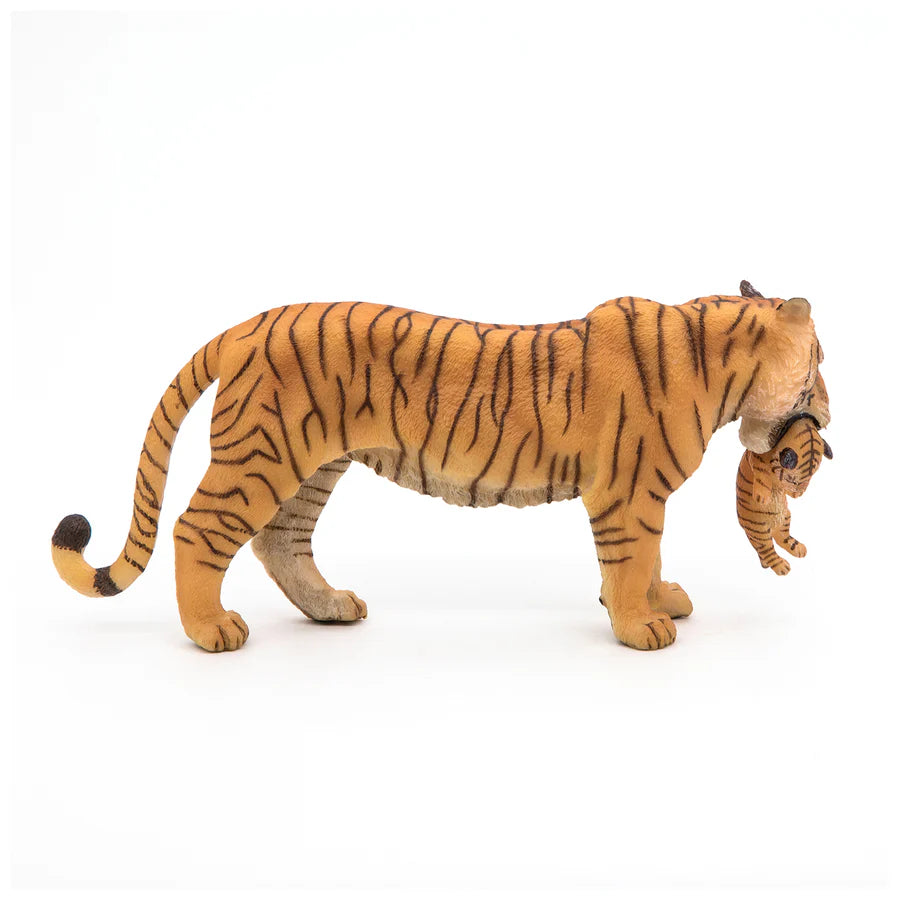 Figurine Papo tigresse et son bébé