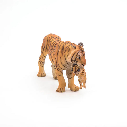 Figurine Papo tigresse et son bébé