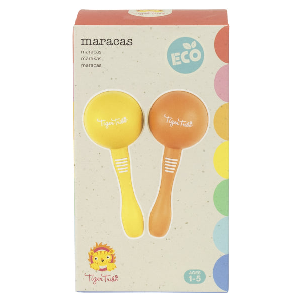 Maracas Eco bio plastique